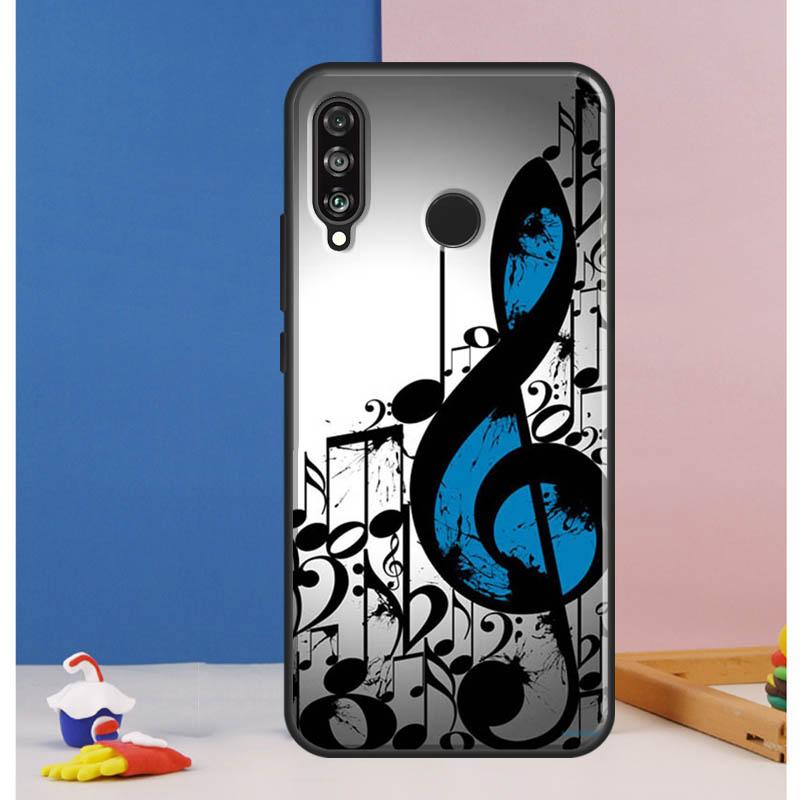 

Music Note Symbol Piano Case For Huawei Nova 12i 11i 8i 7i 12s Y73 Y70 Y90 Y60 Y72 Y61 Y91 9 10 SE P40 Lite P30 Pro Huawei Nova 9