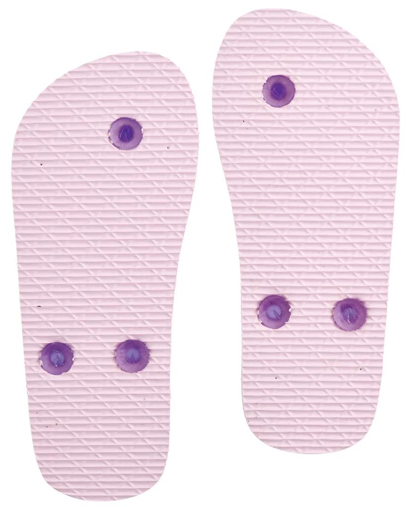 Skater Kids Beach Sandals Kuromi Flower Art SDBE18-A 18cm