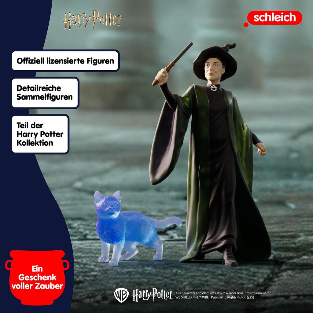 Schleich seria Harry Potter Profesor McGonagall i Patronus 42682