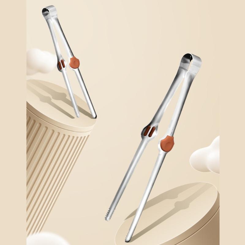 Multipurpose Food Tongs Convenient Kitchen Tongs Reliable BBQ Tongs Bread Serving Tongs Efficient Kitchen Utensil