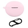 For Oppo Enco X3 Charging Case Cover Bluetooth-compatible Earbuds Soft Silicone Cover with Anti Lost Buckle
