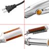 Hair Curler 3 In 1 Rotating Brush Hot Air Styler Comb Curling Iron Straightener Curler Styler 3 In 1 Multi Hairdressing Brush