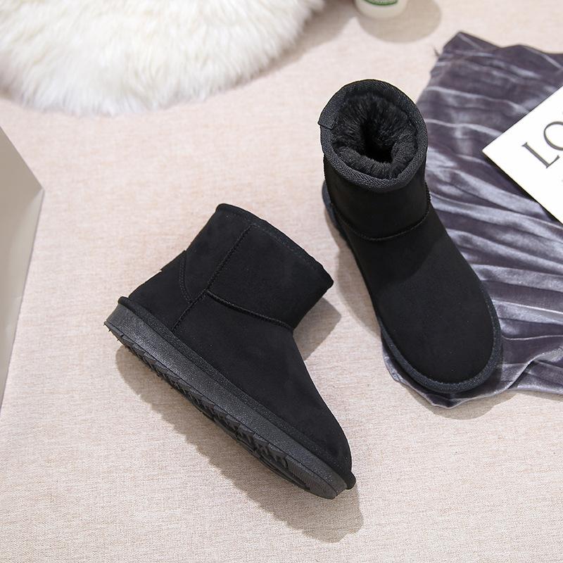 

2025 зима новые бархатные утолщенные сноубутсы мягкая подошва универсальные хлопковые туфли женские холодные и теплые туфли-буханки женские G01 40 чёрный