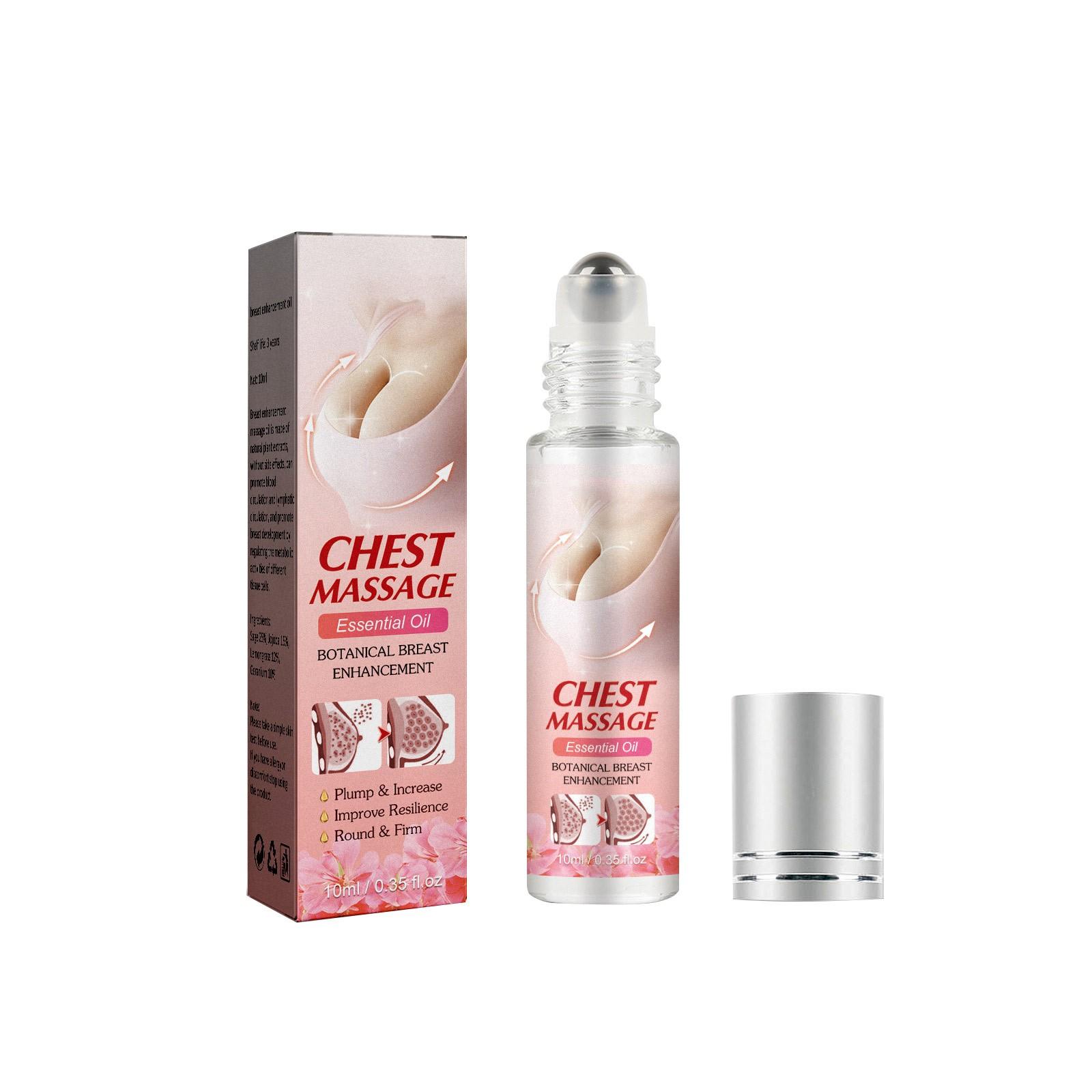 

Масло для массажа груди, уход за подтяжкой груди, масло для ухода за грудью, упругое массажное масло 10 мл белый