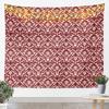 Buntes Lebensbaum-Wandteppich Bunter Baum Ästhetische Wandbehang-Decke Herbst Schmetterling Wandkunst für Wohnzimmer Schlafzimmer