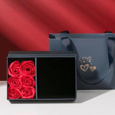 Eternal Roses Gift Box Preserved Flowers Jewelry Box for Women Wife Mom Birthday Mother's Day Valentine's Day Christmas Gift
