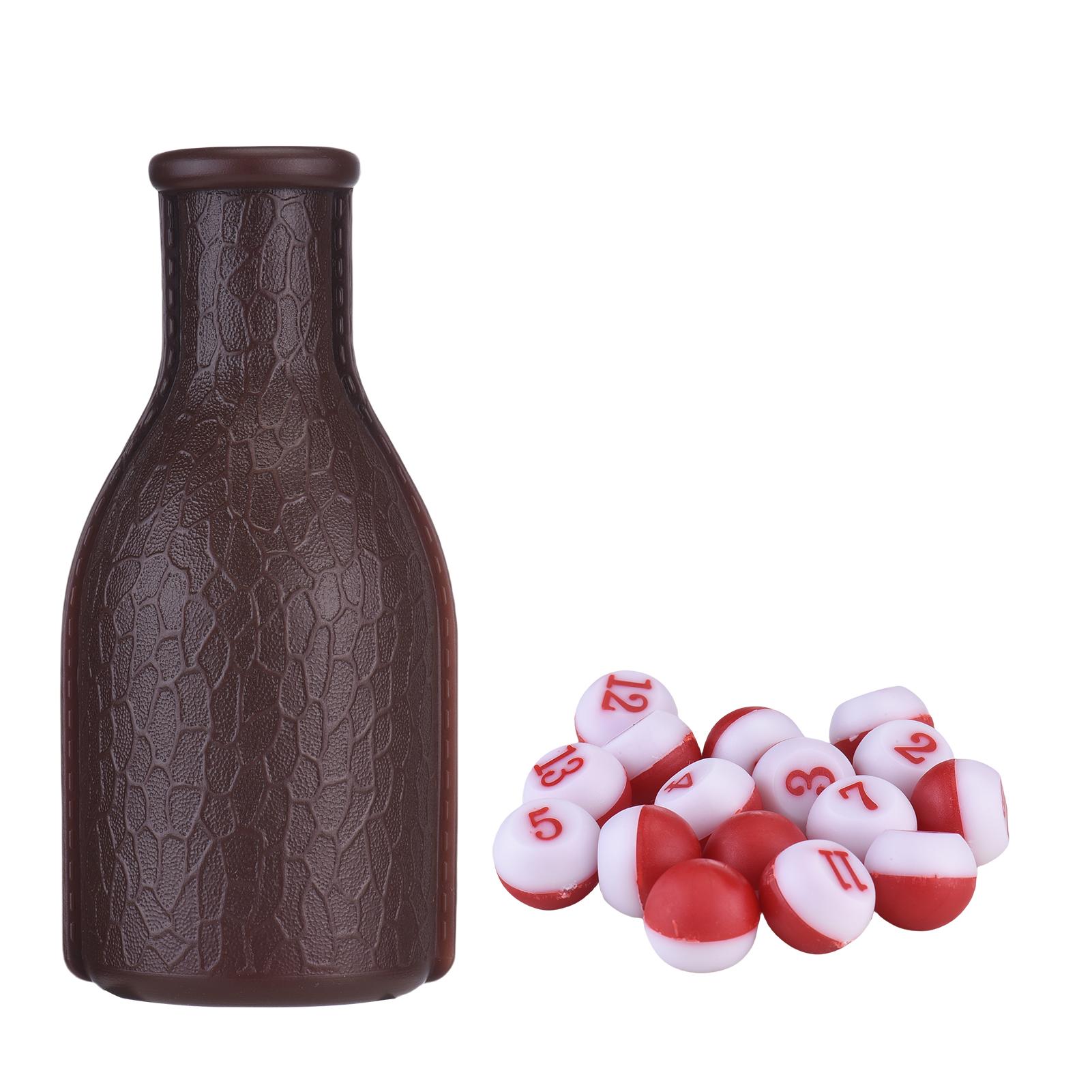 

Бильярдный шейкер бутылка нумерованные шары кости бильярдные принадлежности аксессуар для снукера и пула Brown