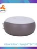 JILONG Inflatable Recliner Sofa with Flocking - Single/Double Lazy Lounge Chair