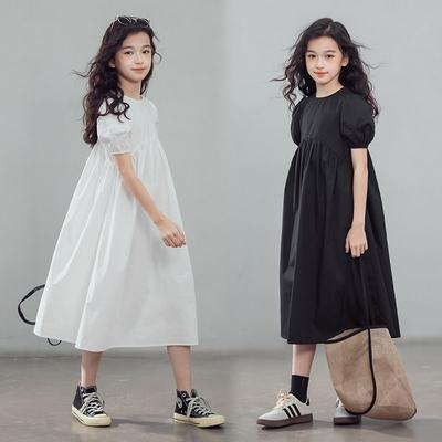 Mädchenmode Kleider Sommer Kinder Elegante Reine Baumwolle Kleider