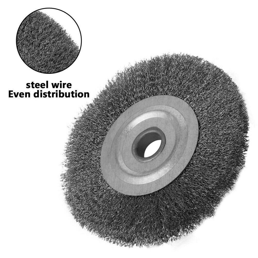 Premium Wire Wheel Brush for Angle Grinder 4 5In Flat Crimped High Performance