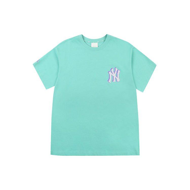 MLB New York Yankees T Shirts Unisex Green Crew Neck Moderate Straight Fit 31TSN5131-50T