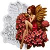 Силиконовые формы Фея цветов Феи Ангел Форма для мастики Инструменты для украшения торта Топпер для кекса Шоколадные конфеты Ремесло Жевательная паста Полимерная глина