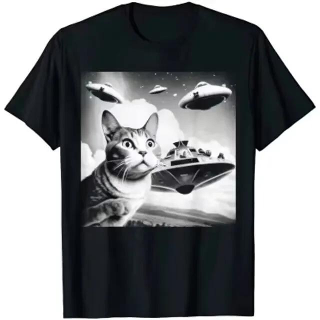 2025 New Essential Cotton Unisex T-Shirt Fashion Printing Soft Breathable Crew Neck Fashion Men's and Women's T-Shirts OnePiece