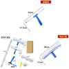 Stainless Steel Window Cleaning Equipment Tool With Extendable Pole For Home Cleaning And Glass Maintenance