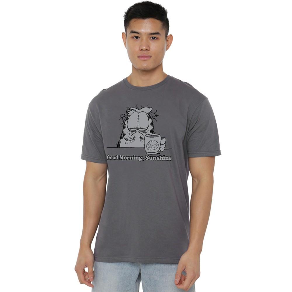 Garfield Good Morning Sunshine T-Shirt S-4XL Charcoal S