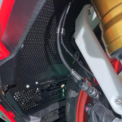 For Aprilia RS660 RS 660 2022 Motorcycle Aluminum Accessory Radiator Grille Guard Covers Protection Water Tank