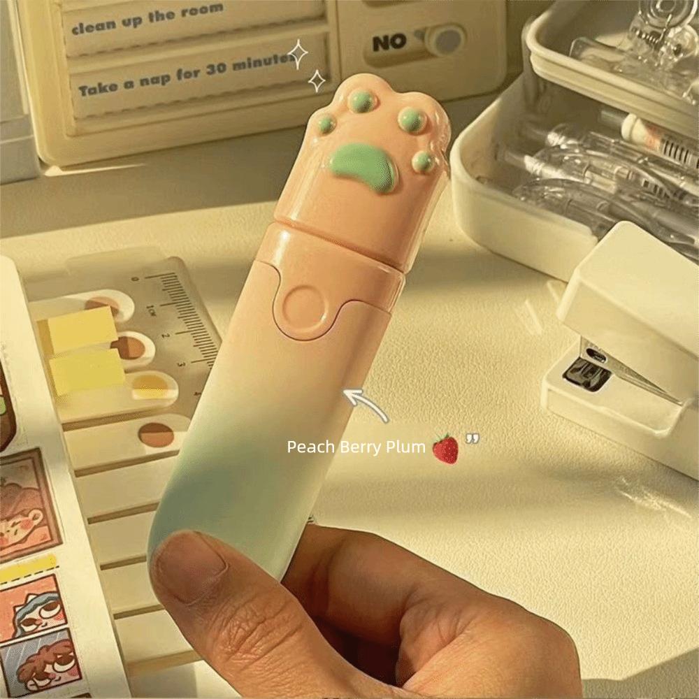 

Гладка Тиха Коригувальна Стрічка Натискного типу Коригувальна Стрічка Студентська Стрічка для Виправлень Школа Офіс рожевий