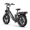 Electric Bicycle Onesport 20" 500W Motor Full Suspension 48V 36AH Adult Ebike Top Speed25Km/h 7 Speed Load 120Kg OT08 Pro