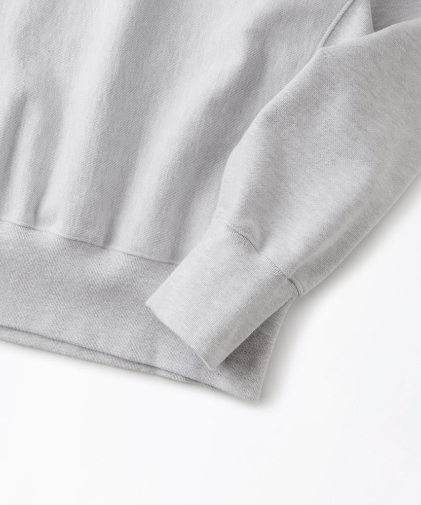 OUTSTANDING Reverse Heavy Sweat_1%Melange Gray