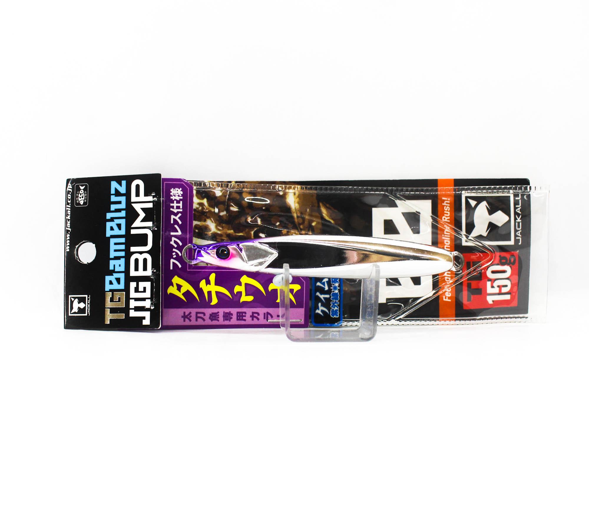 

Jackall Metal Jig Bambluz Bump TG Tungsten 150 grams UV Mirror SL (5172)