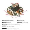 Camouflage Tactical Sun Hat with Face Mask