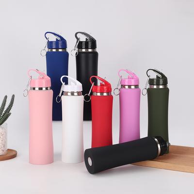304 Stainless Steel Thermos Cup Portable Sports Kettle Outdoor Portable Double Drink Small Waist Slimming Cup