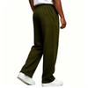 Men's Drawstring Elastic Waist Sweatpants - Color Loose Fit Joggers for Sizes