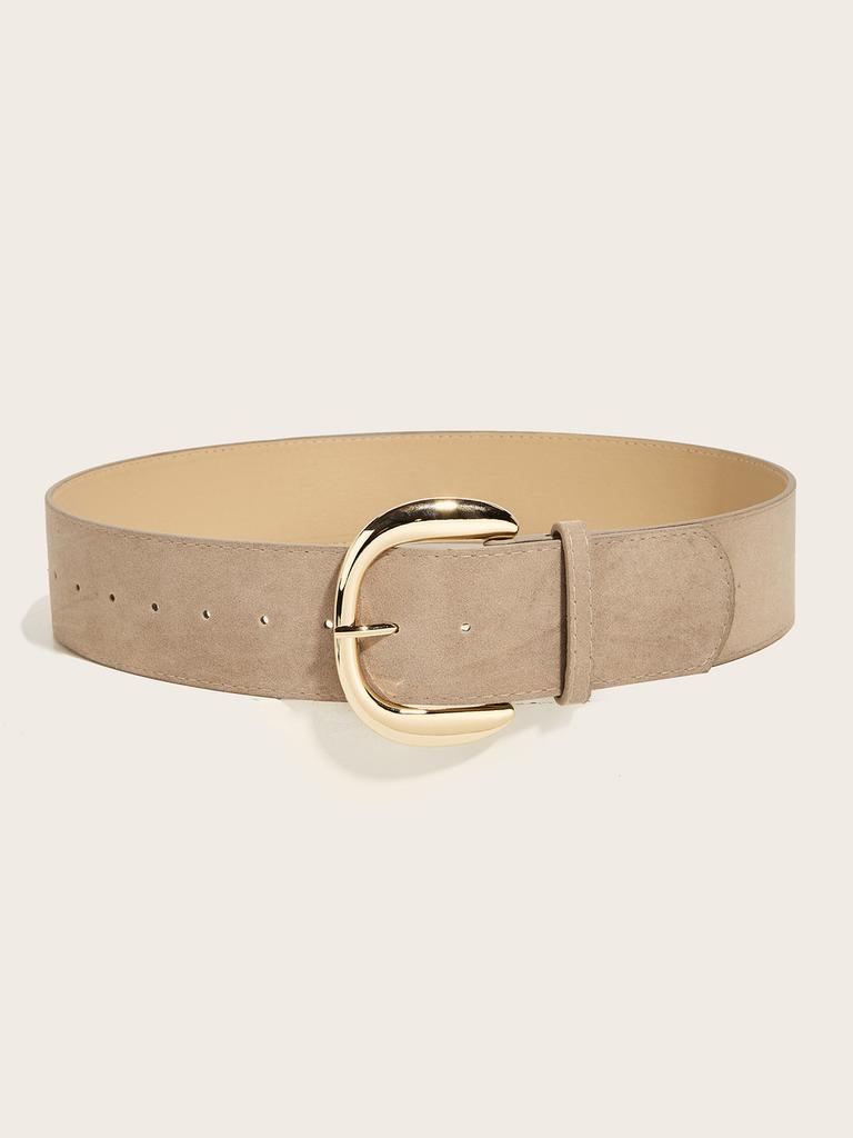 Vintage Mad Mad Stil Breiter Gürtel Für Damen Herren Taillenformer Mit Quadratischem Druckknopf Für Lässige Street Fashion