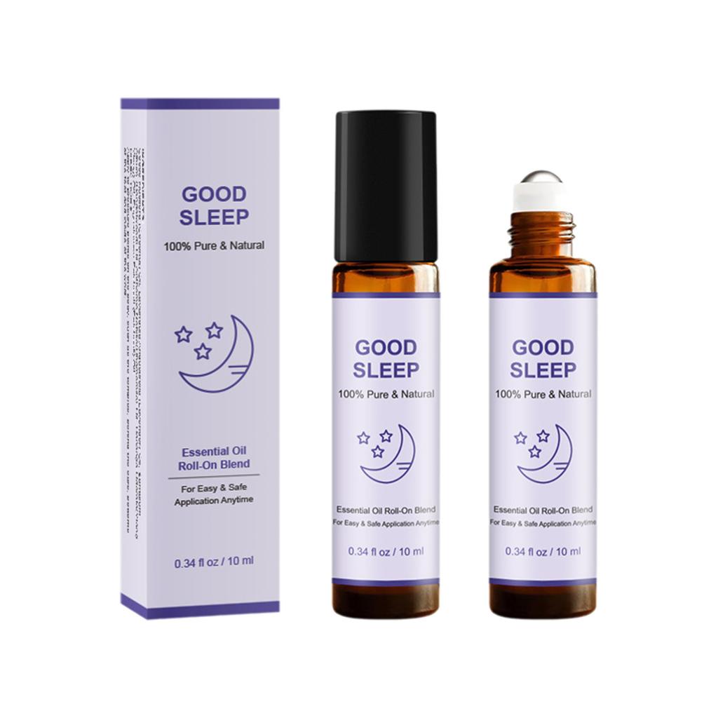 10ML Essential Oil Roll On for Relaxation Aromatherapy Roller Bottle Travel Size Skin Safe Essential Oils for Women Men for Self Care Gifts