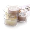 Heart-Shaped Invisible Eyelid Tape Roll - Natural Mesh, 600 Stickers