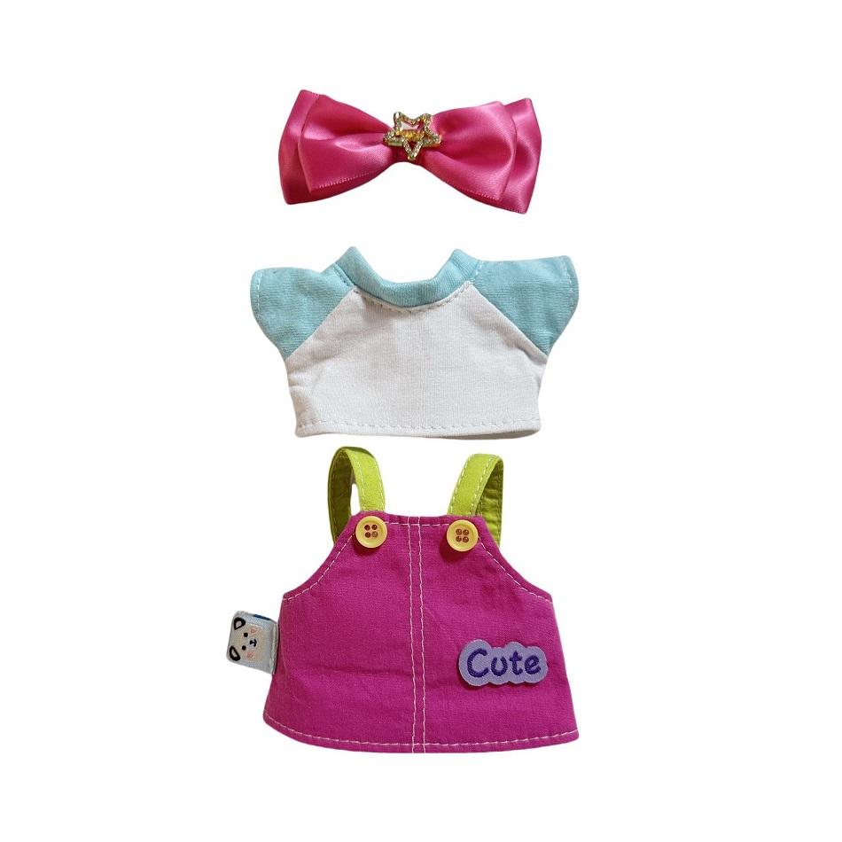 Gazijie Zsiga 1/8 Doll Beautiful Dress Set Cute Cartoon Dress Up Anime Trendy Cool Clothing Accessories Can Be Freely Matched