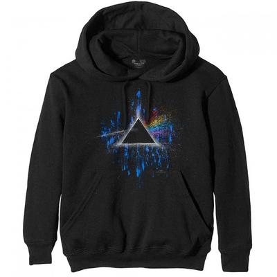 Pink Floyd Unisex Adult Dark Side Of The Moon Splattered Hoodie