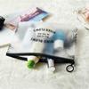 Fashion Women Clear Cosmetic Bags PVC Transparent Toiletry Bags Travel Organizer Necessary Beauty Case Bath Wash Makeup Bag