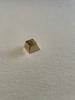 Elegant Zinc Alloy Keycap Matte Gold Finish For Mechanical Keyboards Enhances Typing