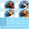 Dog Muzzle, Soft Mesh Muzzles for Small Medium Large Dogs, Breathable Adjustable Puppy Muzzles for Grooming Biting Chewing Scavenging, Allows