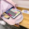 Middle School Student Schoolbag Women's Lightweight Backpack Cartoon Cat Large Capacity Backpack