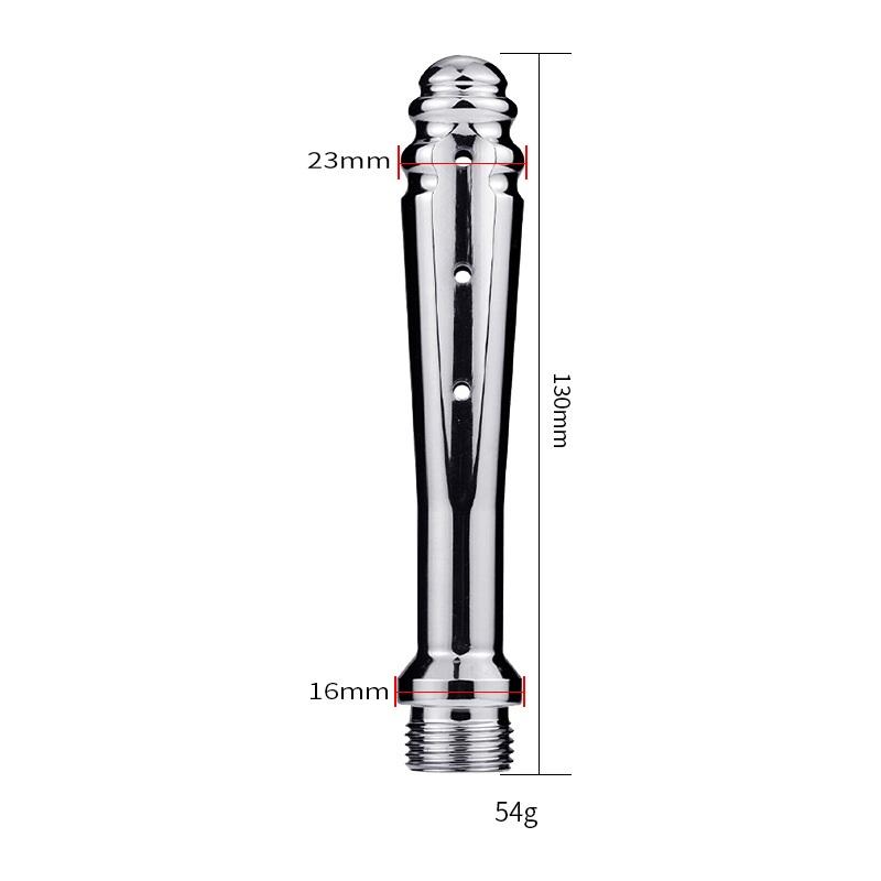 MoDi Metal Protable Enema Anal Douche for Shower Metal Anal Cleaner