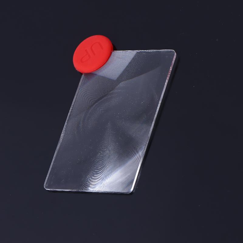 1/2Pcs Outdoor Solar Igniter 3X Magnifying Acrylic Glass Card Fire Starter Picnic Ignition Tool For Camping Tools