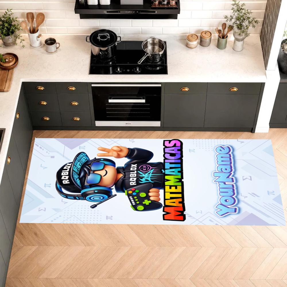 Roblox Customize Your Name Kitchen Rug Runner Rug Laundry Mat Hallway Entryway The Best Gift Choice