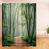 1pc elegant asian forest shower curtain bath curtain -   With Hooks Waterproof Mildew Proof Easy Install Washable