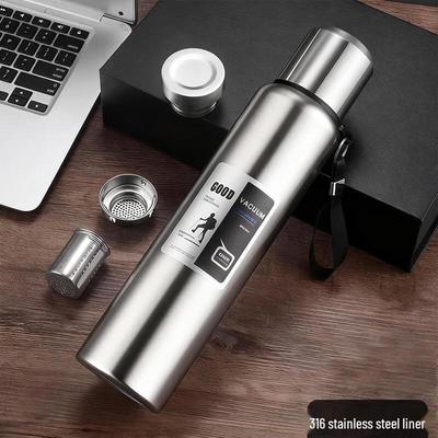 OLOEY Edelstahl Isolierte Tee-Wasserflasche
