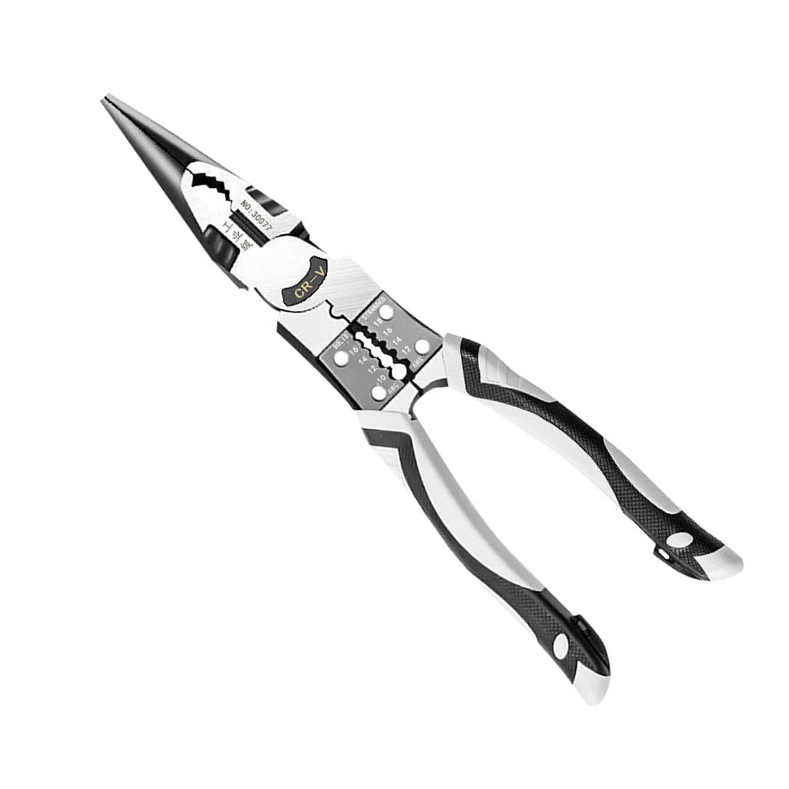 

Универсальные плоскогубцы для электрика, боковые кусачки, плоскогубцы с длинным носом, боковые кусачки, кусачки с длинным носом, идеально подходящие для различных проектов 3