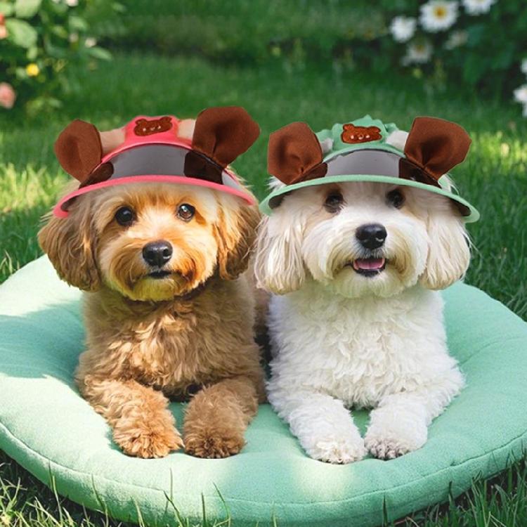 Multi Pet Sun Protective Hat Wide Brimmed Design For Dogs Cats Rabbits Lightweight Summer Accessory