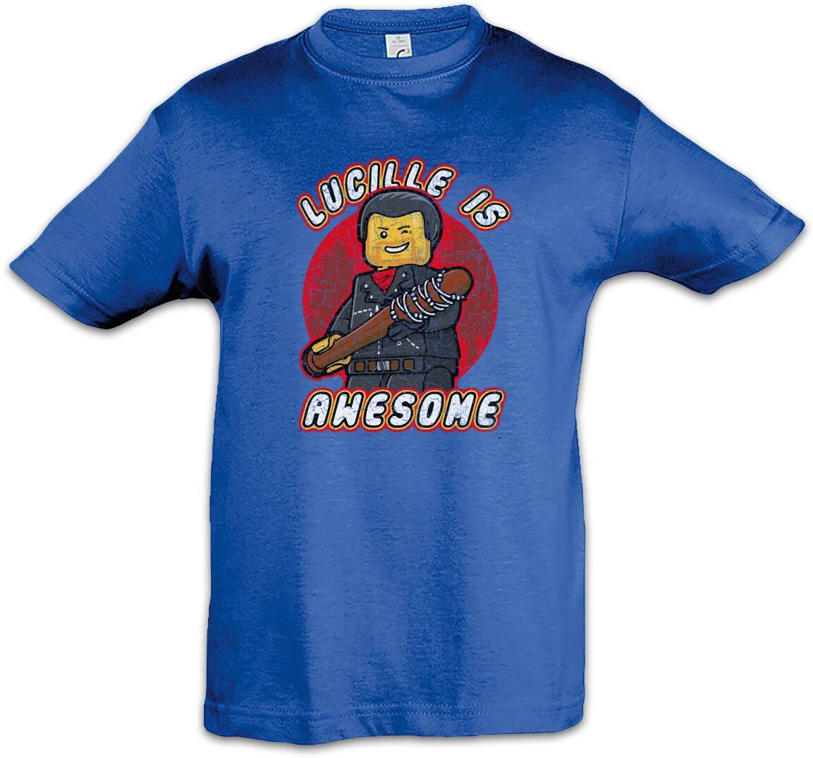 Люсиль Потрясающая Детская Футболка для Мальчиков Бита Нигана Ходячий Зомби Мертвый Веселье- 150