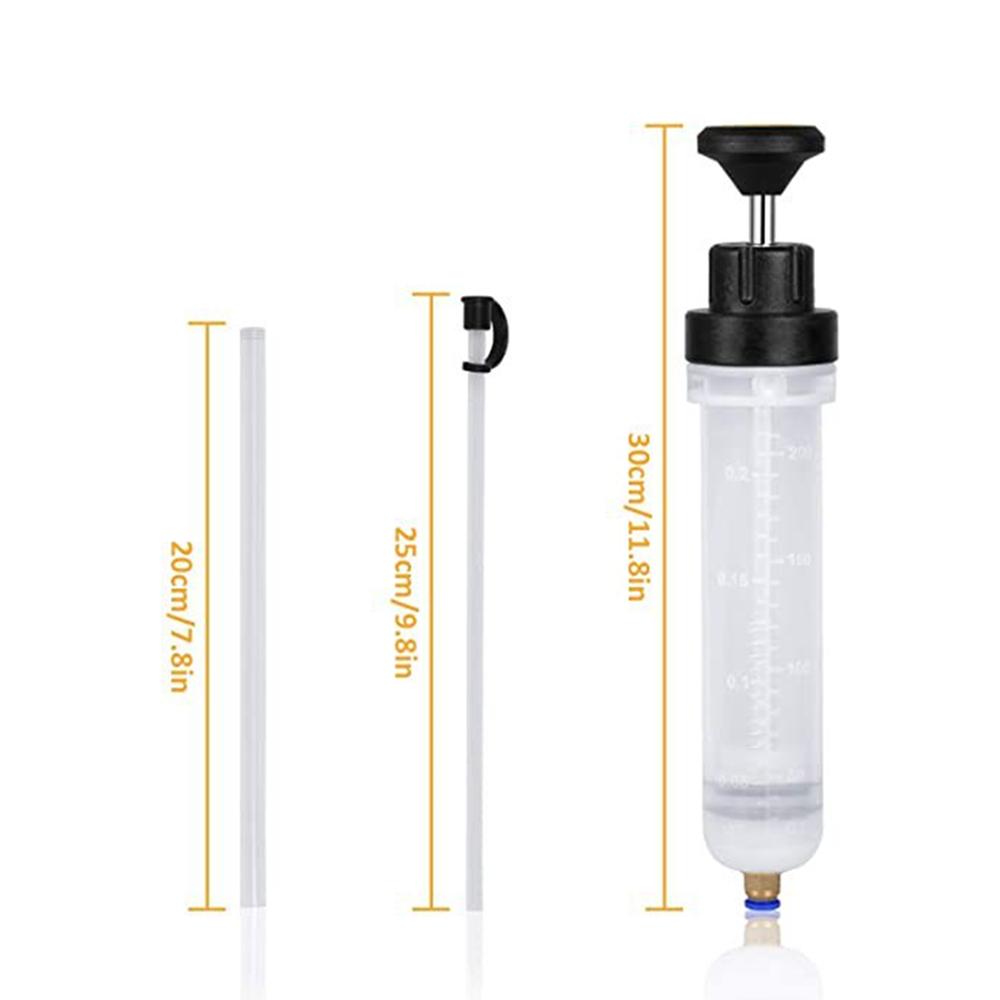 1PC NEW Fluid Extractor Filling Syringe Pump Manual Suction Vacuum Fuel Transfer