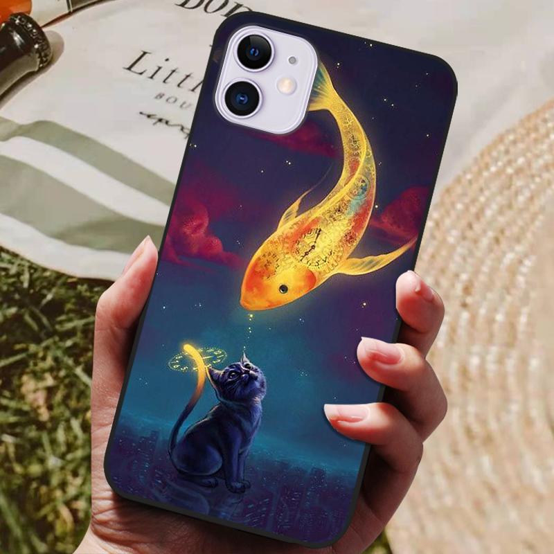 For Apple iPhone 12 pro max Case Silicon Back Cover Phone Case For iPhone 12 Mini pro Max 12Pro Soft Case luxury Fundas Cases