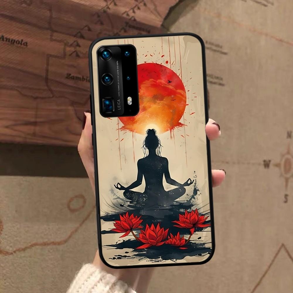 The Yoga Phone Case For Huawei P 8 9 10 20 30 40 50 Pro Lite Psmart Honor 10 Lite 70 Mate 20lite