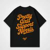 Summer New Pretty Girl Support Norris Zhangside Outdoor Casual Top T-Shirt Large Size Casual Cotton Men's and Women's T-Shirt
