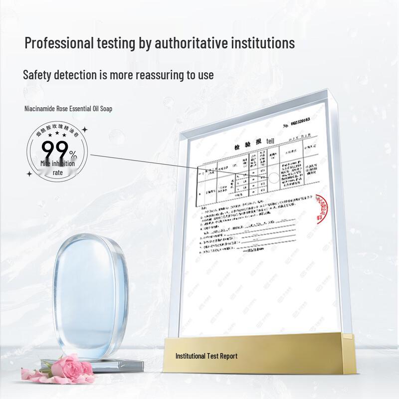 Roland Niacinamide Rose Essential Oil Soap