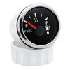 2"52mm Fuel Level Gauge 240-33 Ohm Oil Tank Meter with Alarm 7-color Backlight for Car Yacht 12V24V Waterproof
